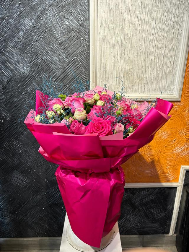 Pink bouquet | ծաղիկներ, ծաղկեպսակներ, բույսեր - առաքում Երևան