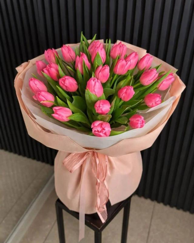 Pink tulips | ծաղիկներ, ծաղկեպսակներ, բույսեր - առաքում Երևան