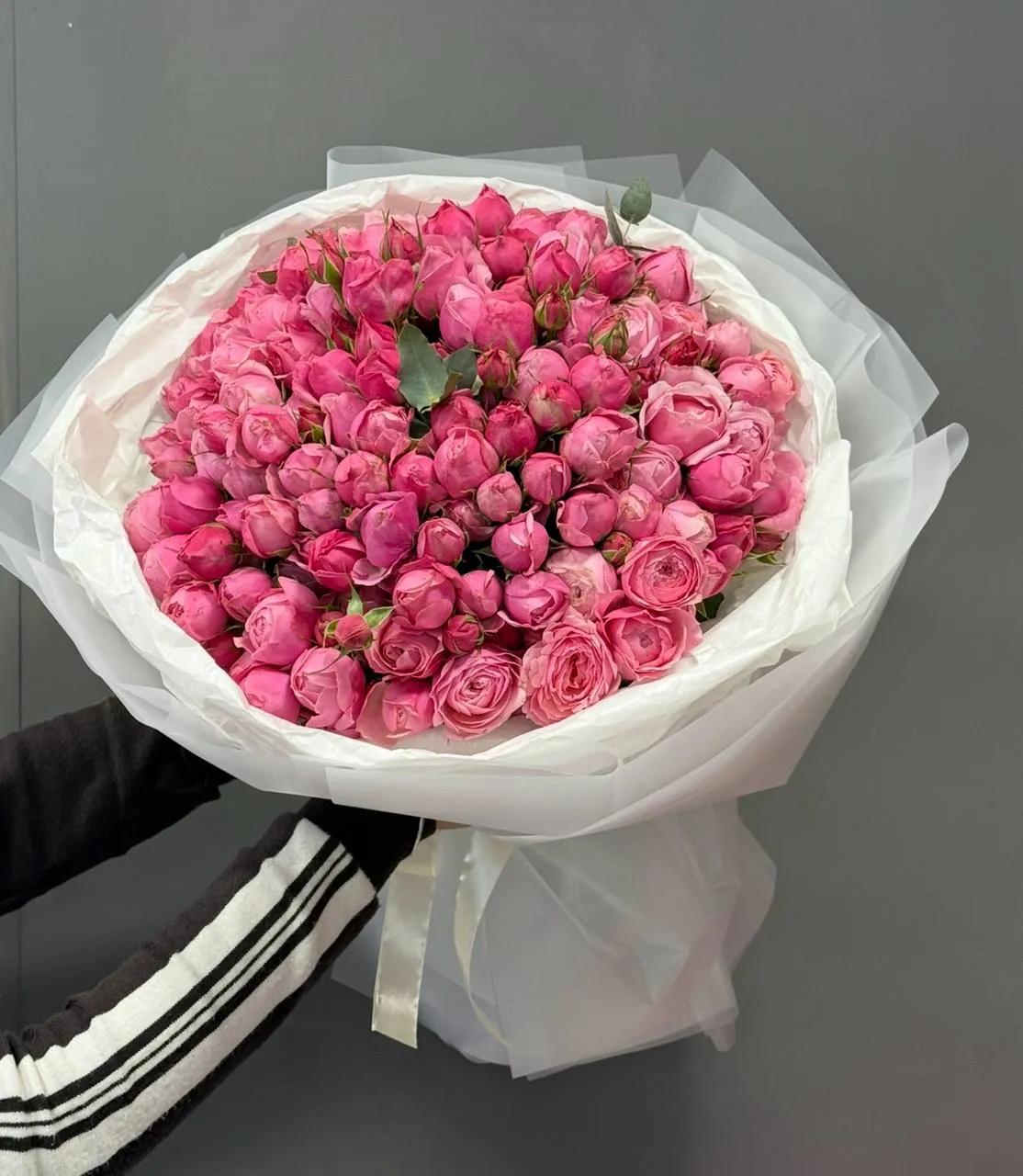 A bouquet of peony-like roses | ծաղիկներ, ծաղկեպսակներ, բույսեր Երևան