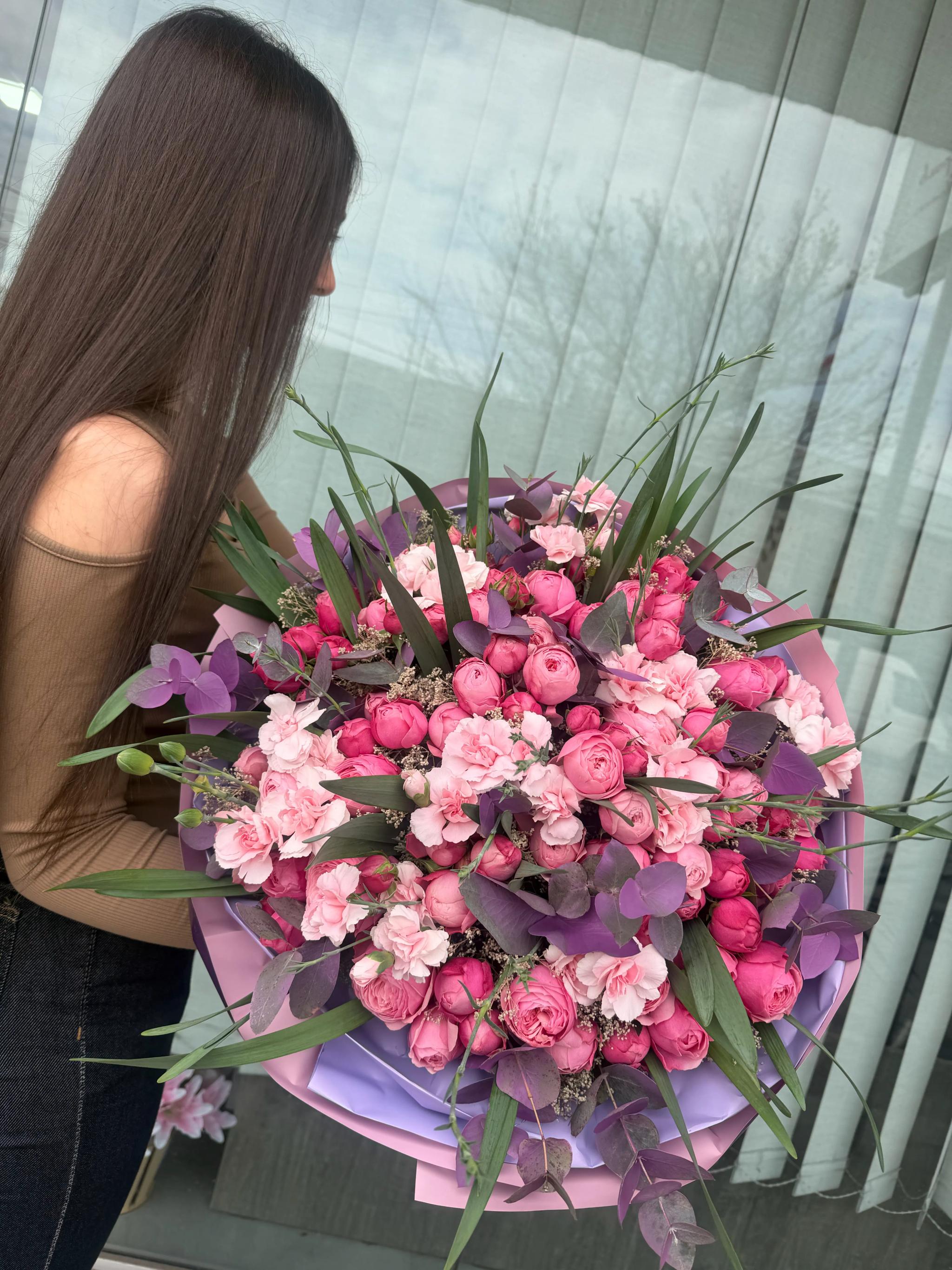 Pink bouquet | ծաղիկներ, ծաղկեպսակներ, բույսեր Երևան