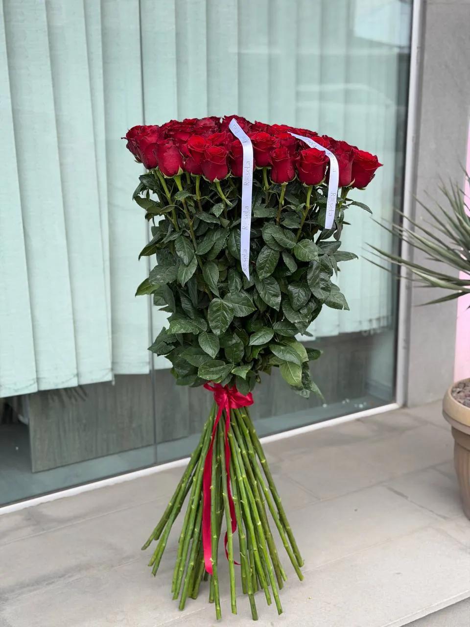 51 red roses | ծաղիկներ, ծաղկեպսակներ, բույսեր Երևան