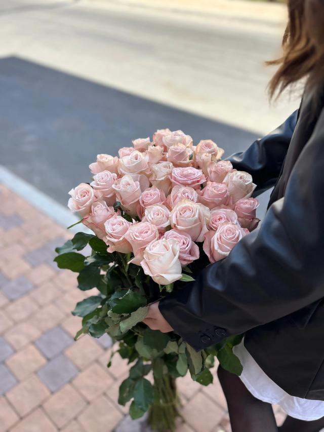 Bunch of pink roses | ծաղիկներ, ծաղկեպսակներ, բույսեր - առաքում Երևան