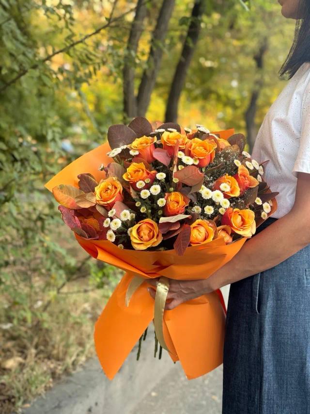 Апельсиновый букет | ծաղիկներ, ծաղկեպսակներ, բույսեր - առաքում Երևան