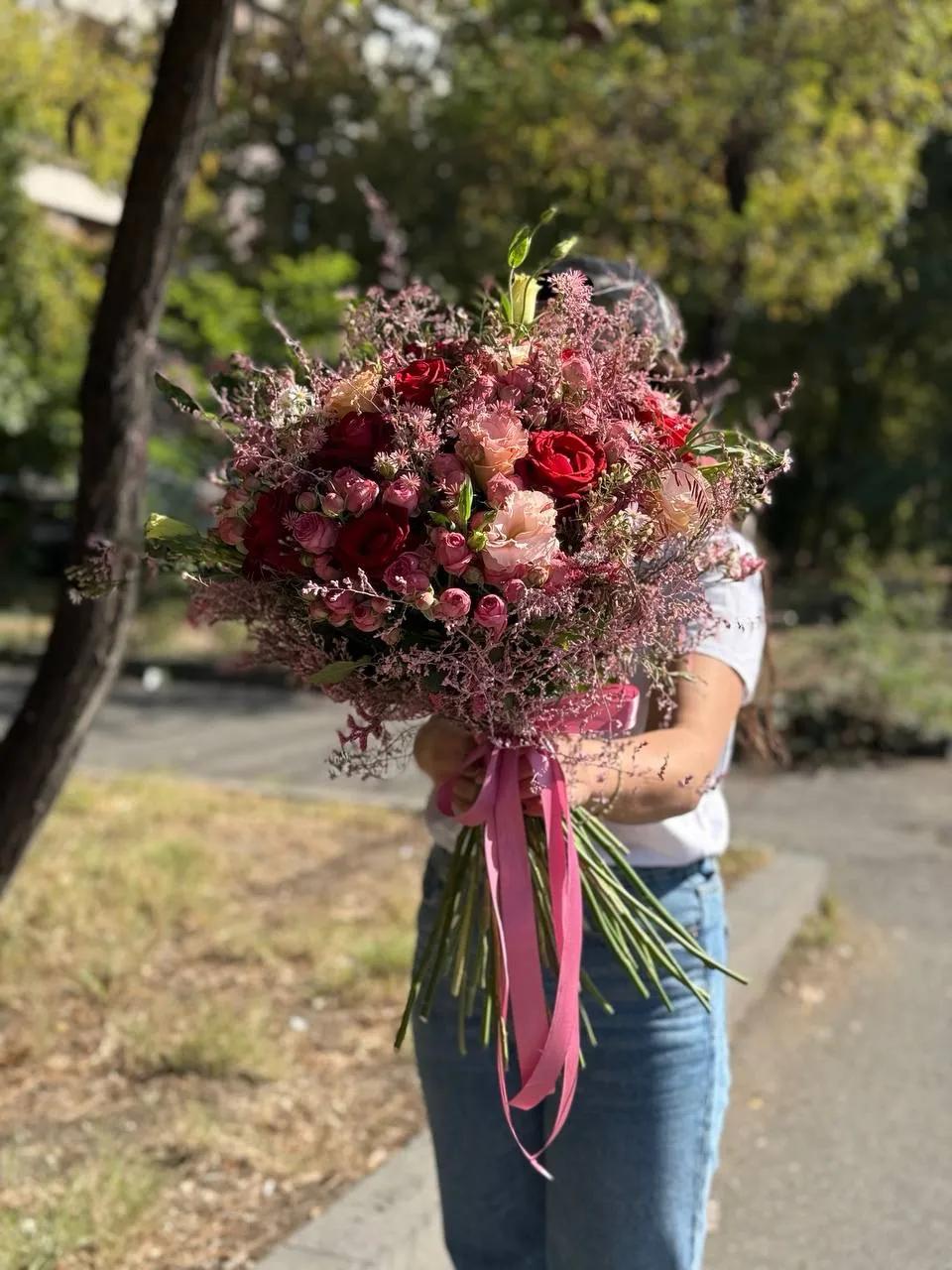 Bouquet "Mix" | ծաղիկներ, ծաղկեպսակներ, բույսեր Երևան