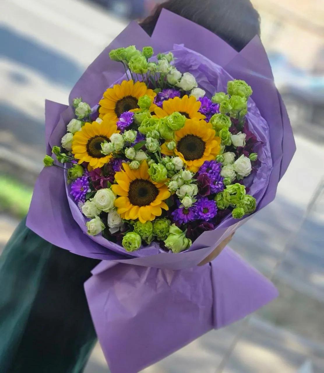 A bunch of sun | ծաղիկներ, ծաղկեպսակներ, բույսեր Երևան