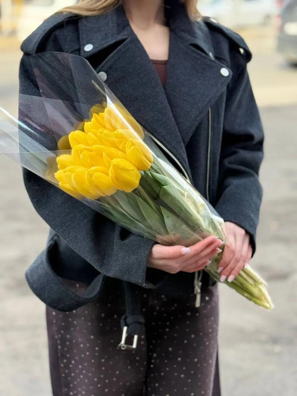 Yellow tulips | ծաղիկներ, ծաղկեպսակներ, բույսեր Երևան