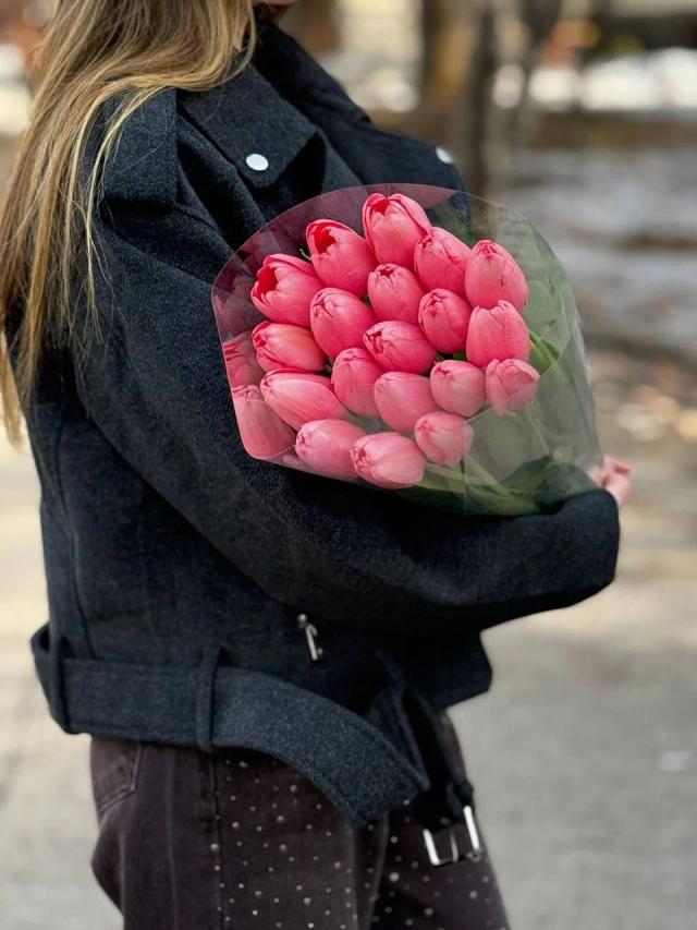 Pink tulips | ծաղիկներ, ծաղկեպսակներ, բույսեր - առաքում Երևան