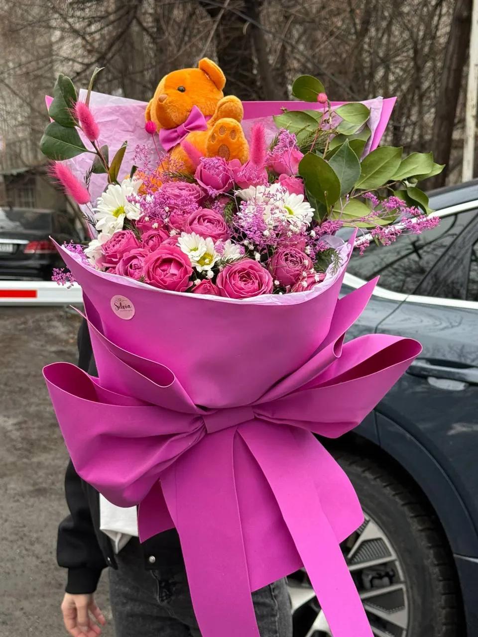 A "romantic" bunch | ծաղիկներ, ծաղկեպսակներ, բույսեր Երևան