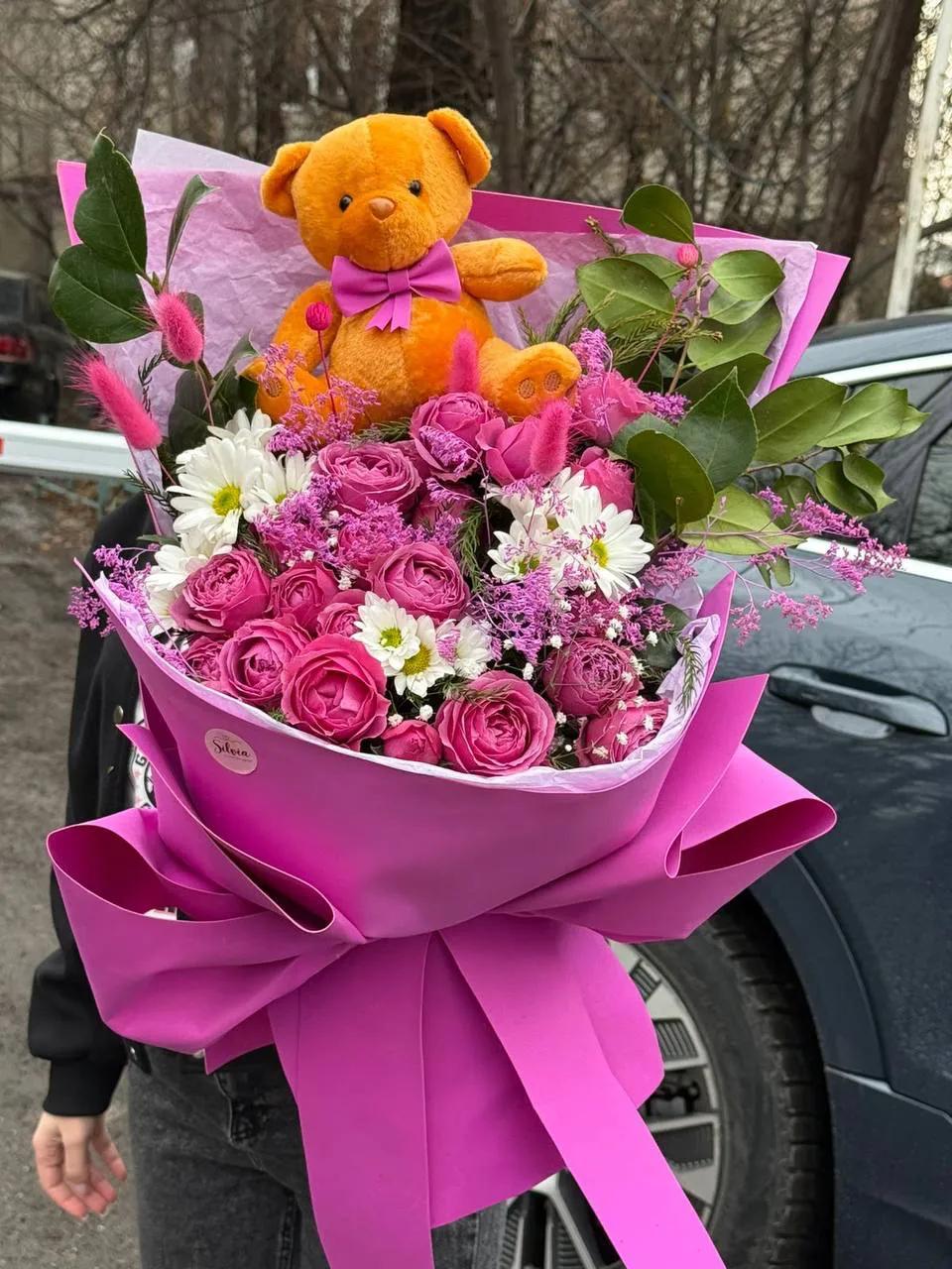 A "romantic" bunch | ծաղիկներ, ծաղկեպսակներ, բույսեր Երևան
