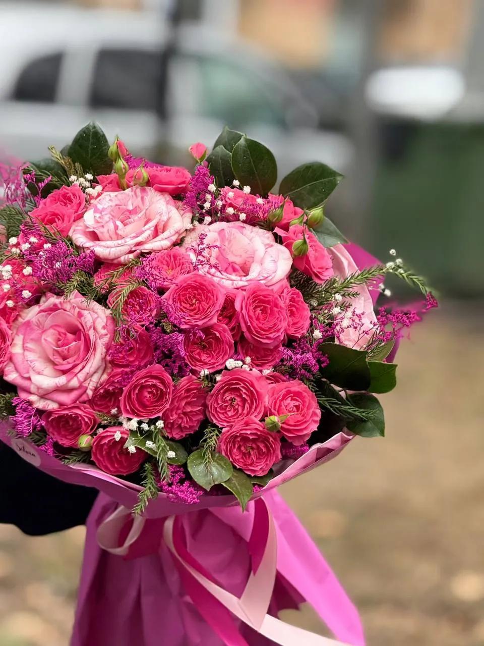 Pink bouquet | ծաղիկներ, ծաղկեպսակներ, բույսեր Երևան