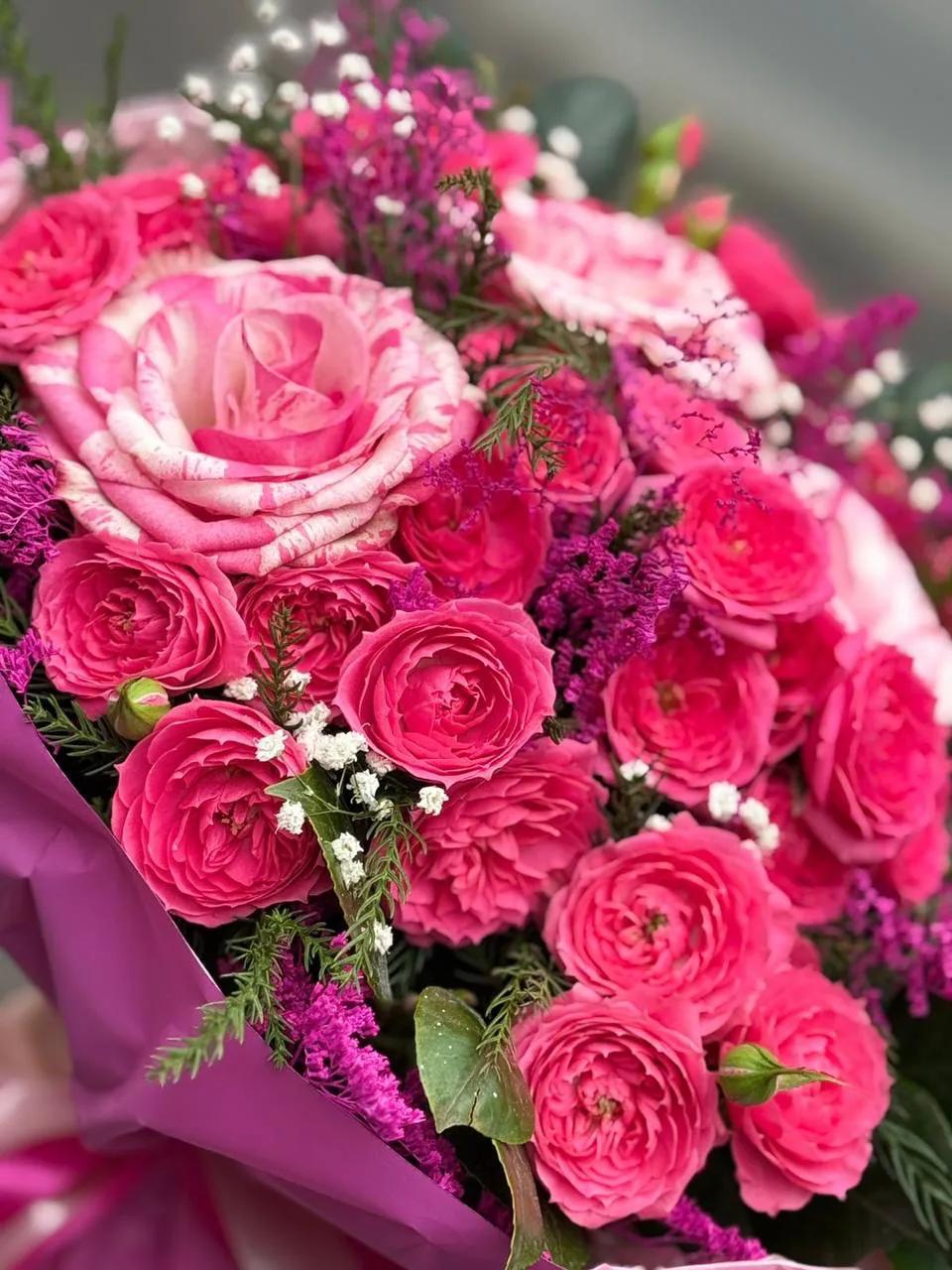 Pink bouquet | ծաղիկներ, ծաղկեպսակներ, բույսեր Երևան